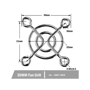 쿨링팬 커버 40mm Cooling Fan Cover (40 x 40) -  다나온다(danaonda)